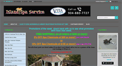 Desktop Screenshot of partsforvitaspa.com